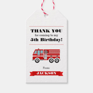 Etiqueta Para Presente Obrigado que da festa de aniversário do carro de