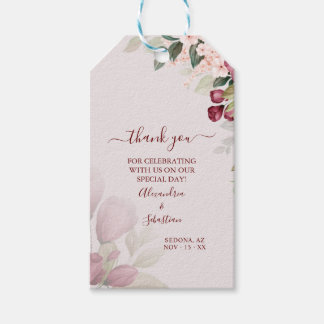 Etiqueta Para Presente Obrigado Rosas De Água Marca De Presente De Casame