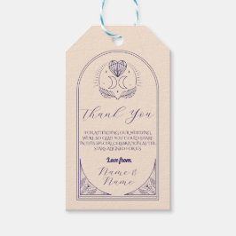 Etiqueta Para Presente Obrigado Tags Tarot Wedding Stars Heart Moon