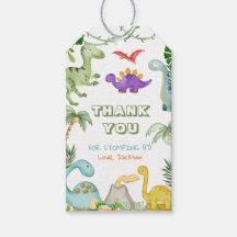 Obrigados de Festa de aniversário do dinossauro pa
