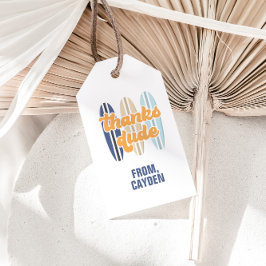 Etiqueta Para Presente Obrigados de surfboard, cara, presilha.