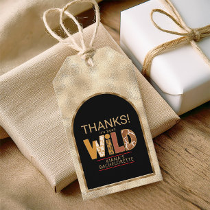 Etiqueta Para Presente Obrigados de Wild Safari Bachelorette ID1148
