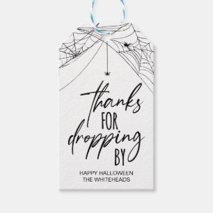 Etiqueta Para Presente Obrigados para o Largamento pelo Festa de Hallowee