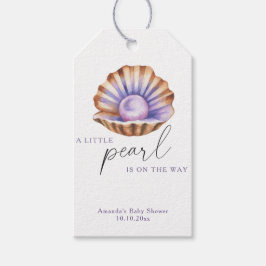 Etiqueta Para Presente Ocean Little Pearl Under The Sea Baby Shower