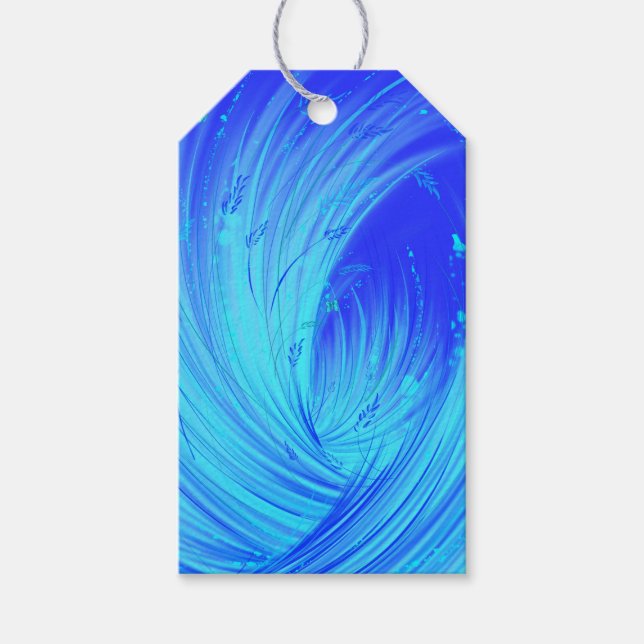 Etiqueta Para Presente Oceano estranho (Frente)