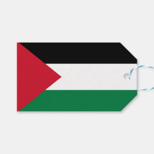 Etiqueta Para Presente oficialmente pavilhão do Estado da Palestina