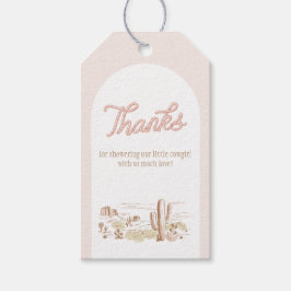 Etiqueta Para Presente Oh Baby Cowgirl Baby Shower Favor Tag