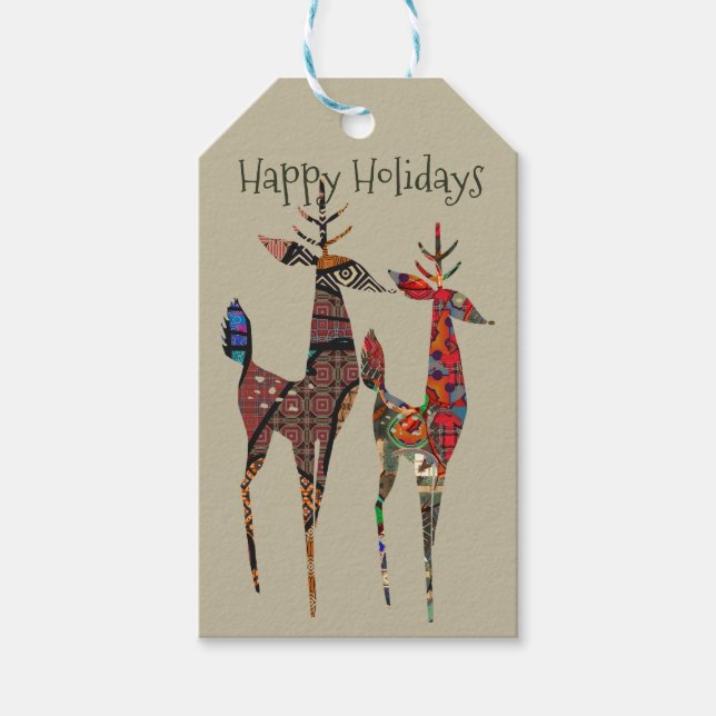 Etiqueta Para Presente Oh Deer (Frente)