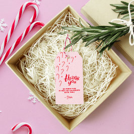 Etiqueta Para Presente Oh, Que Doce Feriado Que Pode Aniversário Obrigado