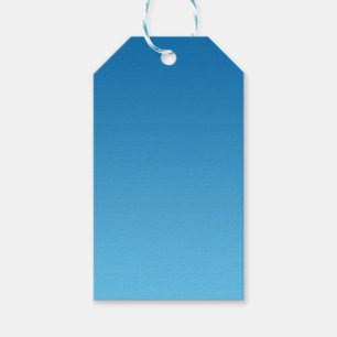 Etiqueta Para Presente Ombre azul escuro