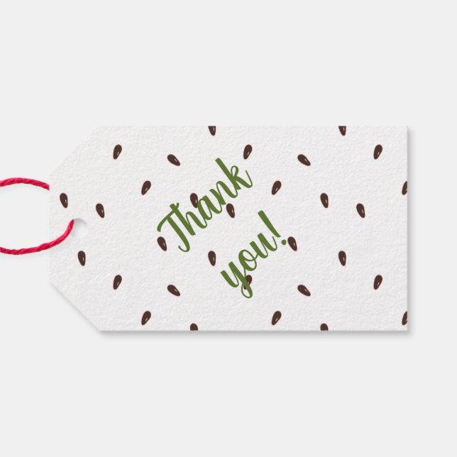 Etiqueta Para Presente One in a Melon 1st Birthday Party (Verso Horizontal)