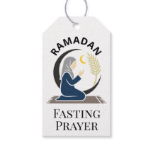 Oração de Jejum de Ramadão Mulher Hijab Gráfico Is