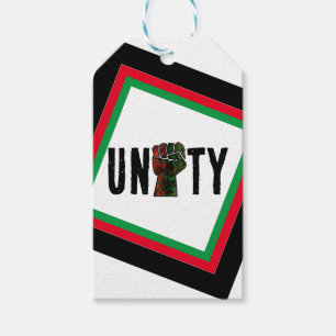 Etiqueta Para Presente orgulho negro punho vermelho verde bandeira pan-af