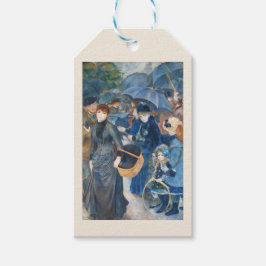 Etiqueta Para Presente Os guarda-chuvas, Pierre Auguste Renoir Art