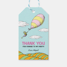 Etiqueta Para Presente Os Lugares Que Ela Vai! - Primeiro aniversário