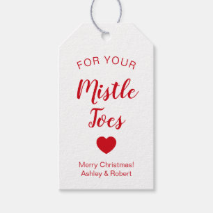 Etiqueta Para Presente Os Tag do Natal, para seu Mistles Toes o jogo do