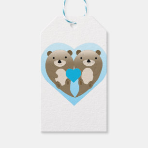 Etiqueta Para Presente Otter Love