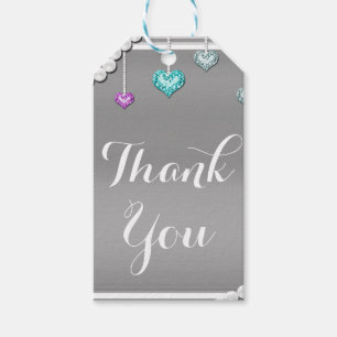 Etiqueta Para Presente Ouros e Pérolas Bling Joias Festa de aniversário