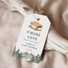 Etiqueta Para Presente Outdoor S'more Love Smores Favor do Chá de fraldas