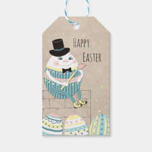 Etiqueta Para Presente Ovos de Páscoa bonitos e Besteira de Humpty