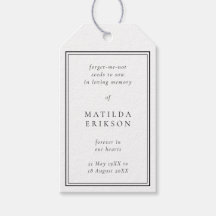 Pacote de Semente Memorial | Oferta De Favor Funer