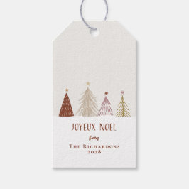 Etiqueta Para Presente Pacote Natalino de Natal Garrafa de Vinho Festivo