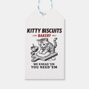 Etiqueta Para Presente Padaria de Biscoitos gatinhos