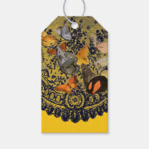 PADRÃO DE LACE ANTIQUICO EM MARCAS DE PRESENTE NEG