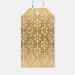 Etiqueta Para Presente Padrão de Vintage do Luxury 2