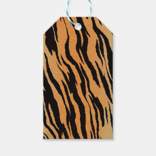 Etiqueta Para Presente Padrão do Tiger