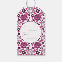 Padrão Floral Na moda único