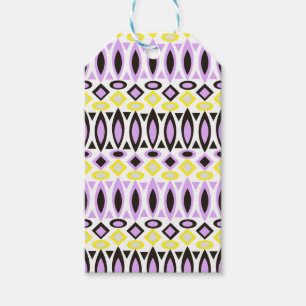 Etiqueta Para Presente Padrão tribal