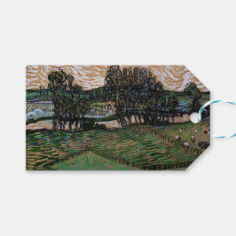 Etiqueta Para Presente Paisagem com Ponte sobre o Oise (van Gogh)