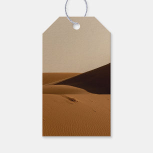 Etiqueta Para Presente Paisagem do Deserto das Dunas de Areia