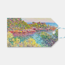 Etiqueta Para Presente Paisagem perto de Monte Carlo (por Claude Monet)