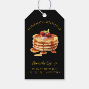 Etiqueta Para Presente Pancake Sapo Pancake Sapo Simples Preto