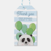 Panda bonita. Crianças de animais de urso azul obr