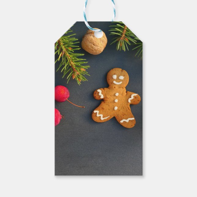 Etiqueta Para Presente Pão de especiarias (Frente)