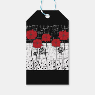 Etiqueta Para Presente Papagaios vermelhos