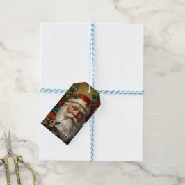 Etiqueta Para Presente Papai Noel Com Visco