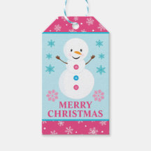 Papai Noel de Natal Rosa e Azul Inverno