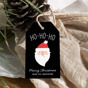 Etiqueta Para Presente Papai Noel Fofo Ho Ho Ho Feliz Natal