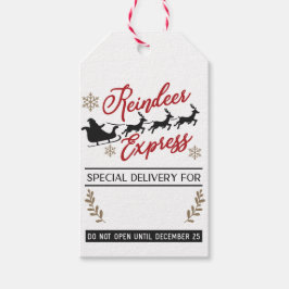 Etiqueta Para Presente Papais noeis de Natal para a entrega de correio ex