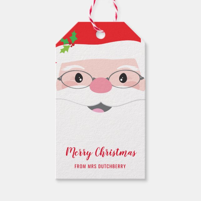 Etiqueta Para Presente PAPAIS NOEIS FACE hipster Natal festivo presente m (Frente)