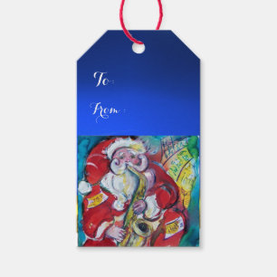 ETIQUETA PARA PRESENTE PAPAIS NOEIS & SAX, PARTIDO NATAL