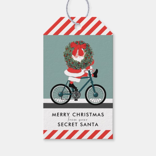 Etiqueta Para Presente Papais noeis Secretos Ideias Dadas (Frente)