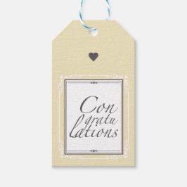 Etiqueta Para Presente Parabéns