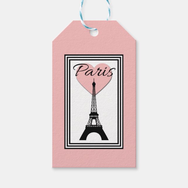 Etiqueta Para Presente Paris (Frente)