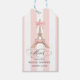 Etiqueta Para Presente Paris Arco Torre Eiffel Obrigada CHUVEIRO DE NOIVA