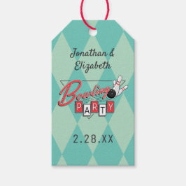 Etiqueta Para Presente Parte da Boliche do logotipo retrorreflector